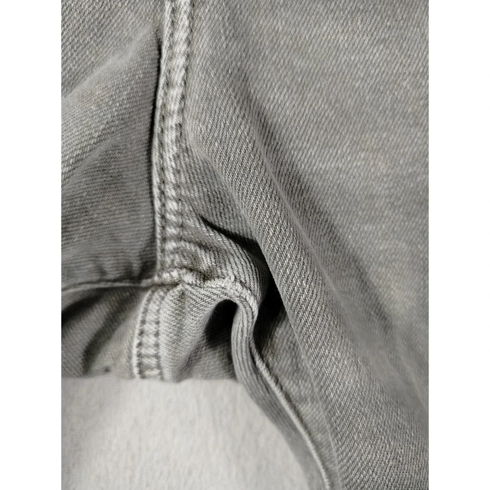 American Eagle Easyflex Jeans Mens 38 Gray Athletic Tapered Stretch Denim Casual